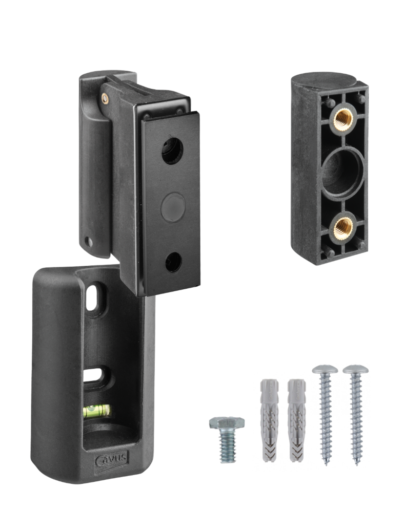 Zwarte muursteun voor Bluesound Pulse Flex
