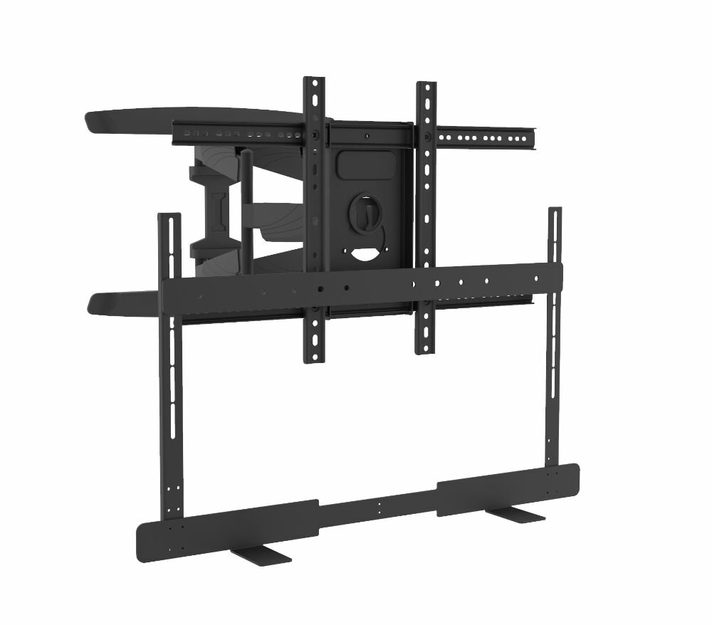 Draaibare muursteun met Bose SoundTouch 300 en SoundBar 700 / 900 frame