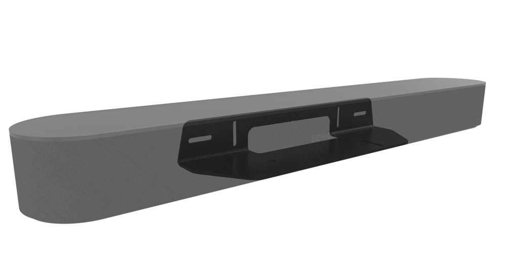 Cavus zwarte muursteun voor Sonos BEAM