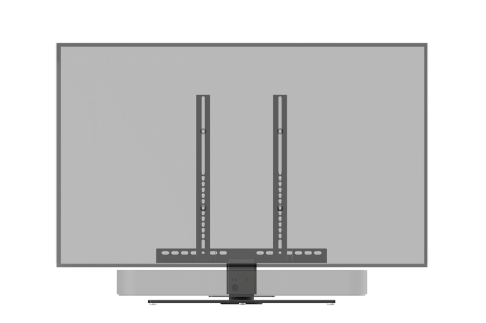 Cavus draaibare TV tafelstandaard met Sonos Beam frame Medium