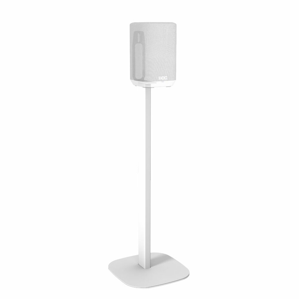 Witte vloerstandaard voor Denon Home 150 doorschijnend