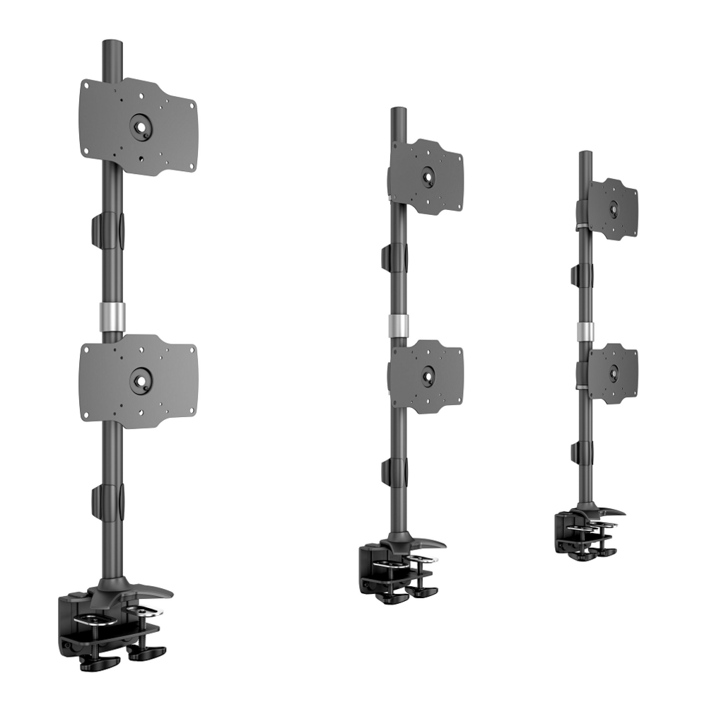 Multibrackets Monitorsteun - VESA Desktopmount Sixth Vertical Desk Clamp 24-32&#039;&#039;