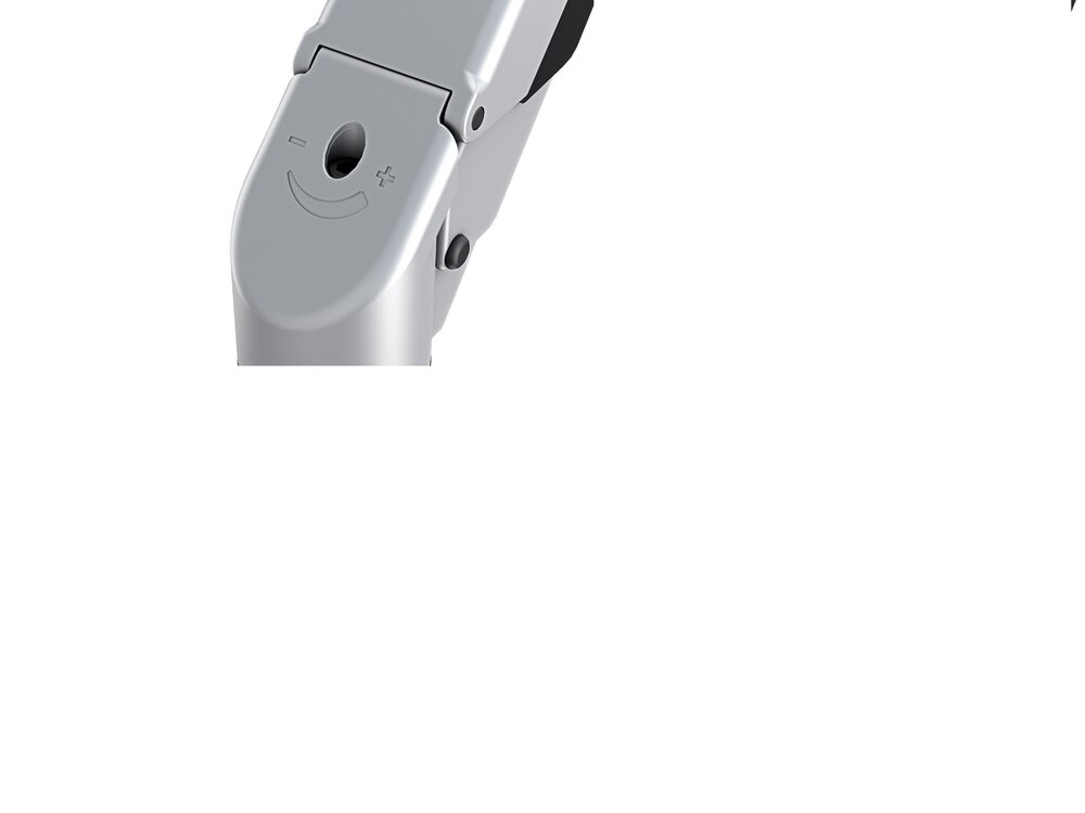 Multibrackets Monitorsteun - VESA Gas Lift Arm Dual Arm met Laptop Houder [zilver]