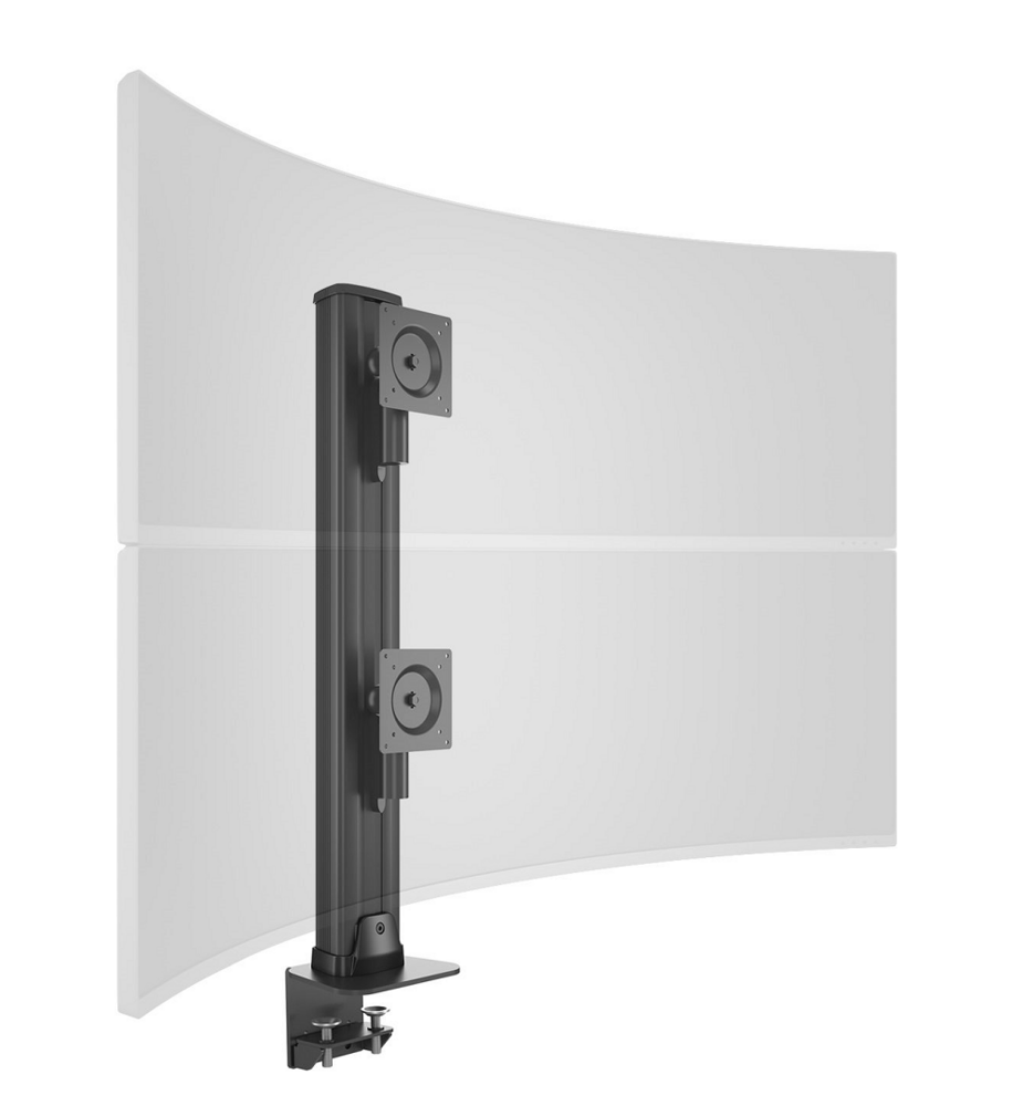 Multibrackets Monitorsteun - VESA Deskmount HD Dual Vertical Widescreen