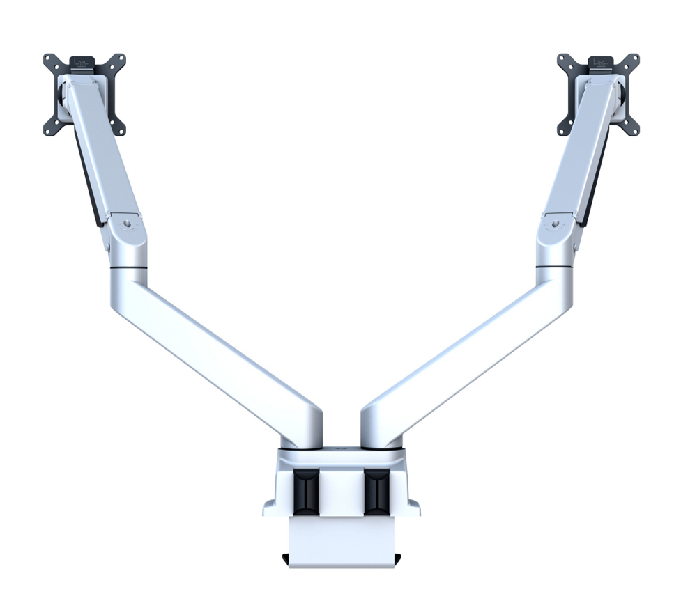 Multibrackets Monitorsteun - VESA Gas Lift Arm Dual Side by Side [zilver]