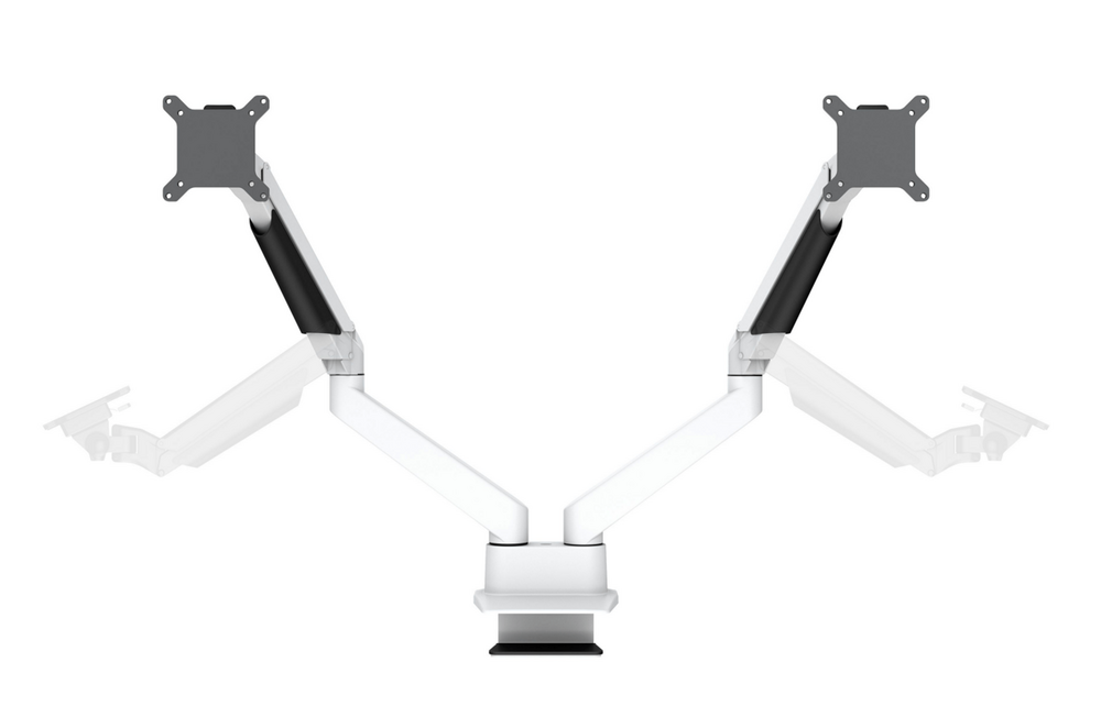 Multibrackets Monitorsteun - VESA Gas Lift Arm Dual Side by Side [wit]