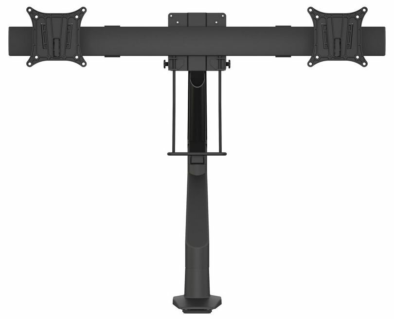 Multibrackets Monitorsteun - VESA Gas Lift Arm Single met Duo-Crossbar [zwart]