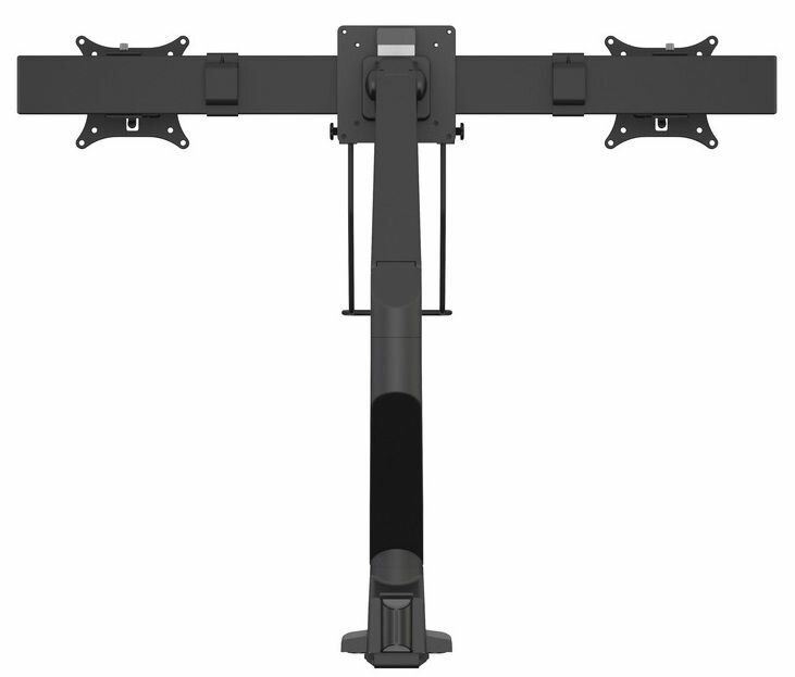 Multibrackets Monitorsteun - VESA Gas Lift Arm Single met Duo-Crossbar [zwart]