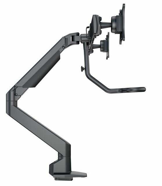 Multibrackets Monitorsteun - VESA Gas Lift Arm met Duo-Crossbar [zwart]