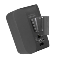 Zwarte muursteun voor Bluesound Pulse Flex