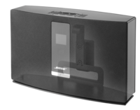 Zwarte muursteun voor Bose Soundtouch 20