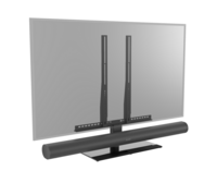 Module voor Sonos ARC op Cavus tafelstandaard