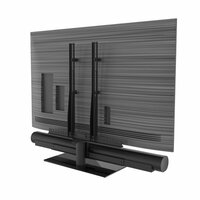 Cavus draaibare TV tafelstandaard met Sonos ARC frame