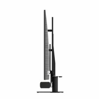 Cavus draaibare TV tafelstandaard met frame voor Harman Kardon Citation Bar en 43- 60 inch TV&#039;s zijkant