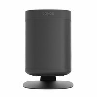 Voorzijde Tafelstandaard voor Sonos ONE en Sonos PLAY:1 zwart