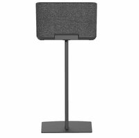 Zwarte vloerstandaard voor Denon Home 350 voorzijde