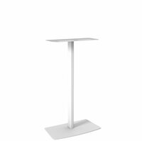 Witte vloerstandaard voor Denon Home 350 losstaand