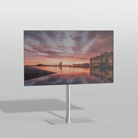 Cavus vloerstandaard SQUARE 100 cm RVS sfeer