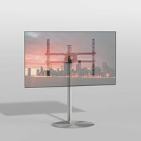 Cavus vloerstandaard SPHERE 100 cm RVS met VESA XL plaat