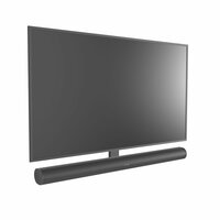 Frame voor zwarte Sonos ARC voorbeeld vast zijkant