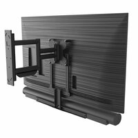 Frame voor zwarte Sonos ARC  voorbeeld draaibaar achterkant