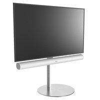 Frame voor witte Sonos ARC op TV vloerstandaard