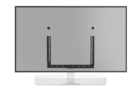 Frame voor witte Sonos Beam vaste beugel