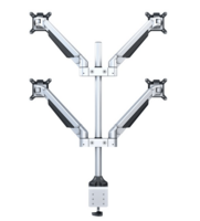 Multibrackets Monitorsteun - VESA Gas Lift Arm Quad [zilver]