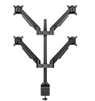 Multibrackets Monitorsteun - VESA Gas Lift Arm Quad [zwart]