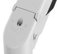Multibrackets Monitorsteun - VESA Gas Lift Arm Dual Arm met Laptop Houder [wit]
