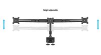 Multibrackets Monitorsteun - VESA Desktop Clamp Triple Desk
