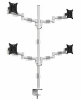 Multibrackets Monitorsteun - VESA Deskmount Officeline Quad [wit]