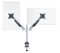 Multibrackets Monitorsteun - VESA Gas Lift Arm Dual [zilver]