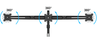 Multibrackets Uitbreidingset voor Desktopmount Triple Stand