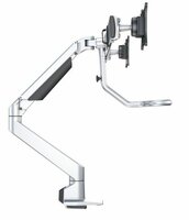 Multibrackets Monitorsteun - VESA Gas Lift Arm met Duo-Crossbar [wit]