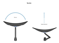 Multibrackets Monitorsteun - VESA Gas Lift Arm voor Samsung Odyssey G7