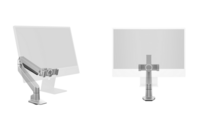 Multibrackets Monitorsteun - Gas Lift Arm geschikt voor Apple iMac&reg; 24&#039;&#039; [zilver]