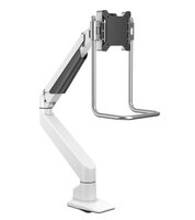 Multibrackets Monitorsteun - VESA Gas Lift Arm Single met hendel [wit]