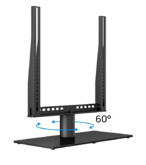 Cavus draaibare TV tafelstandaard voor 32 - 42 Inch TV draaibaar