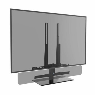 Cavus draaibare TV tafelstandaard met frame voor Bluesound Pulse 2i Soundbar en 43- 60 inch TV&#039;s