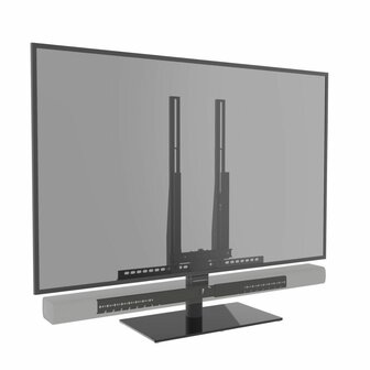 Cavus draaibare TV tafelstandaard met frame voor Harman Kardon Citation Bar en 43- 60 inch TV&#039;s