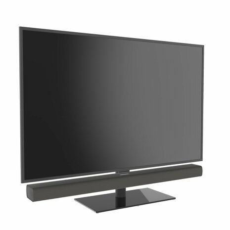 Cavus draaibare TV tafelstandaard met frame voor Harman Kardon Citation Bar en 43- 60 inch TV's totaal