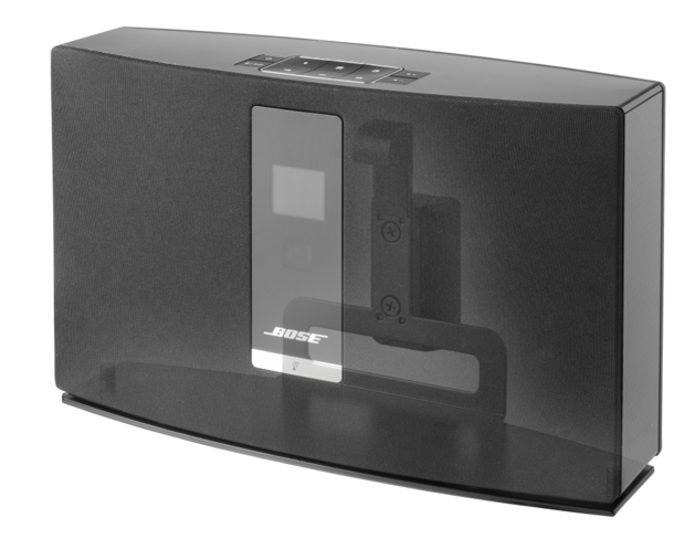 Zwarte muursteun voor Bose Soundtouch 20