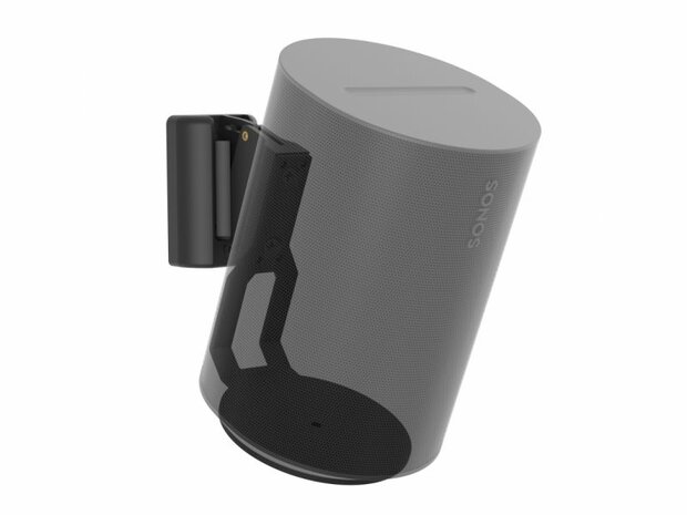 Muurbeugel draai/kantelbaar voor Sonos ERA 100 zwart trnsparant