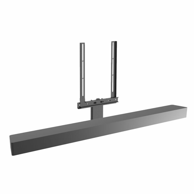 Zwart frame voor soundbar universeel met centrale kolom
