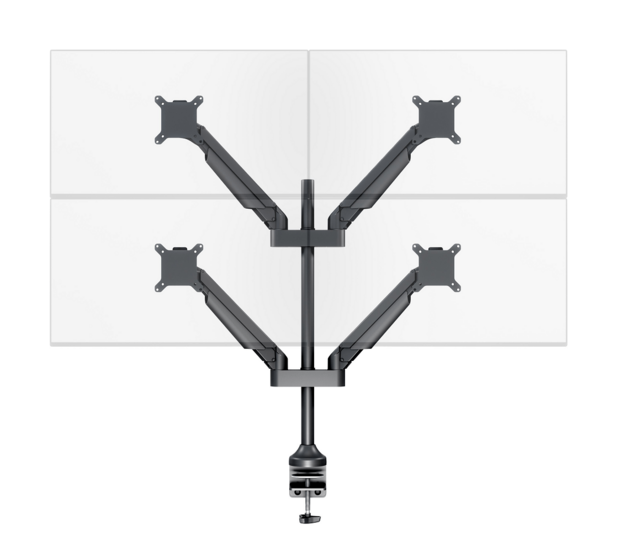 Multibrackets Monitorsteun - VESA Gas Lift Arm Quad HD [zwart]