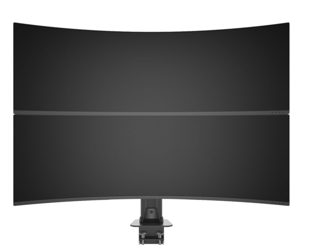 Multibrackets Monitorsteun - VESA Deskmount HD Dual Vertical Widescreen