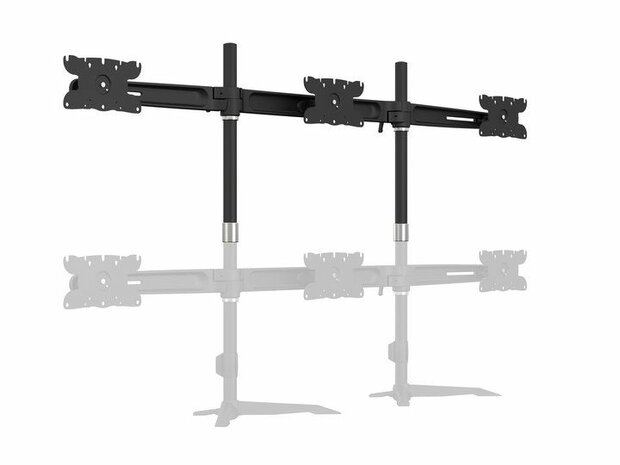 Multibrackets Uitbreidingsset voor VESA Desktopmount Triple Stand