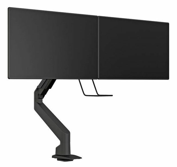 Multibrackets Monitorsteun - VESA Gas Lift Arm Single met Duo-Crossbar [zwart]