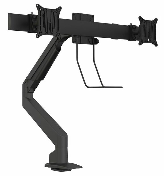 Multibrackets Monitorsteun - VESA Gas Lift Arm Single met Duo-Crossbar [zwart]